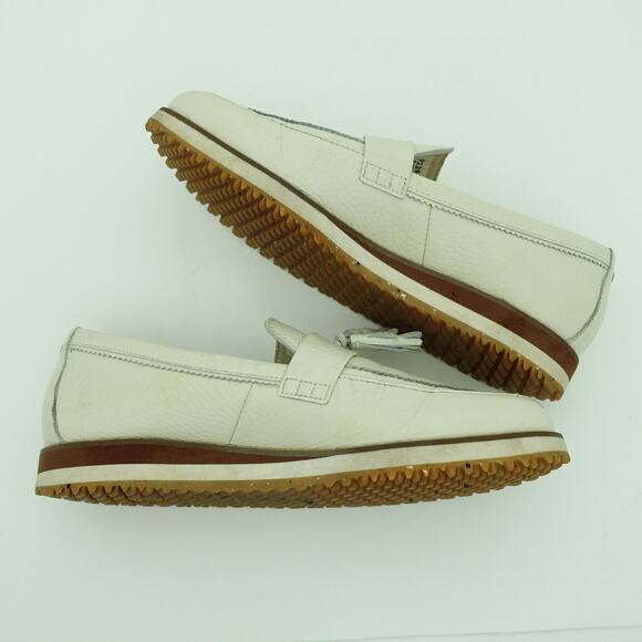 FootJoy Loafer Golf Shoes Size 8 Slip On Bone White - Picture 6 of 8